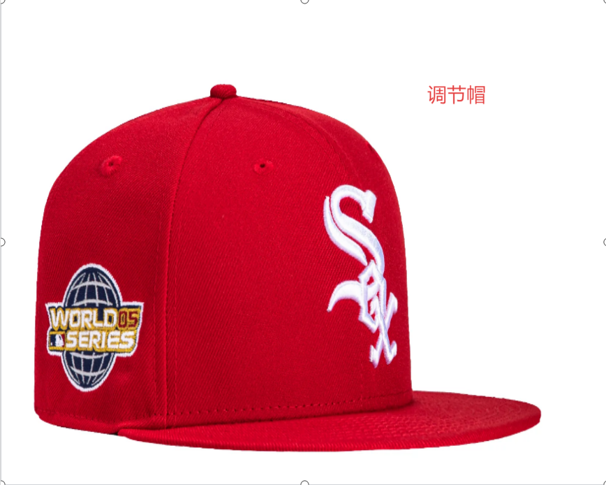 2025 MLB Chicago White Sox red hat YS